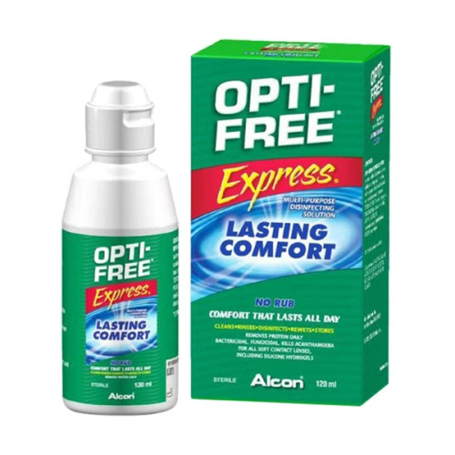 مایع لنز Opti Free alcon(120ml)